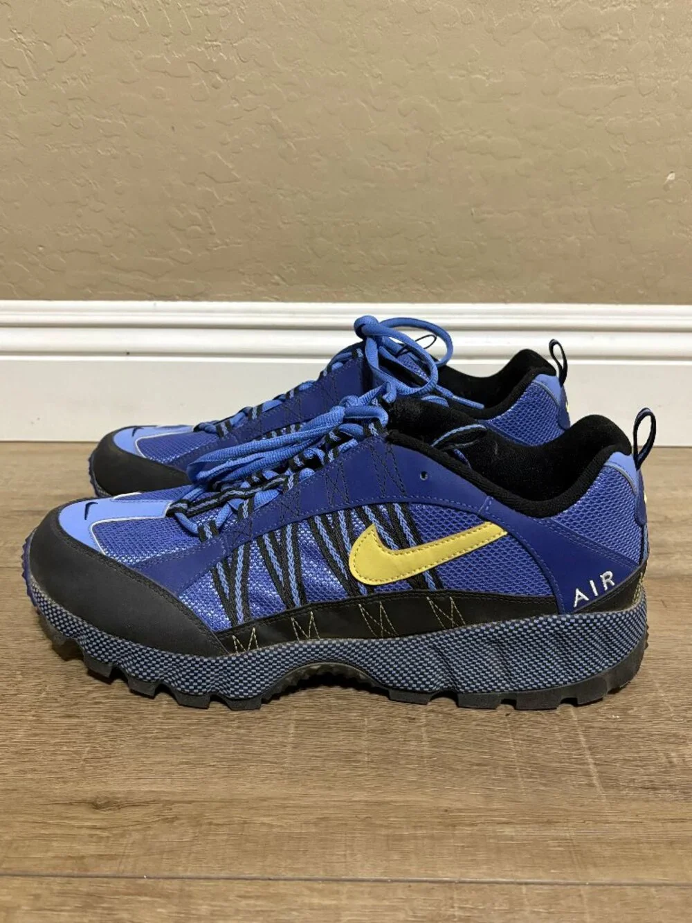 Nike Air Humara Shoes Sneakers FJ7098-400 Mens Size 15 Blue